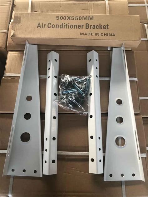 condeser metal bracket|outdoor ac unit mounting brackets.